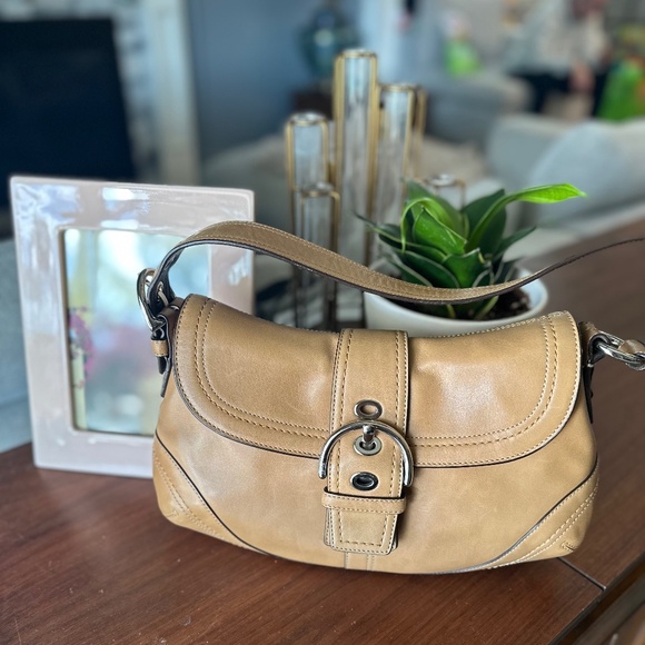 Vintage Coach Y2K Soho Flap F12301 w/ Matching Wallet - Picture 2 of 6